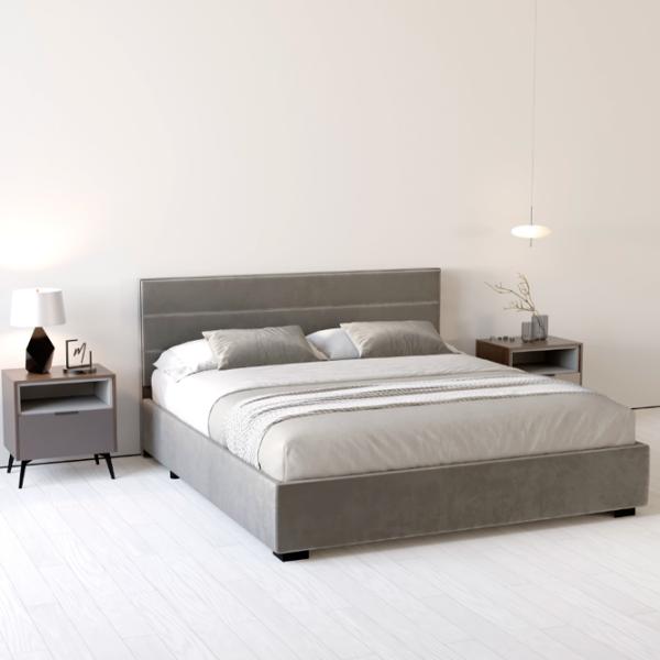 Кровать My-Style my-Amy 120 x 200 см / Фанера / Тёмно-серый photo 5