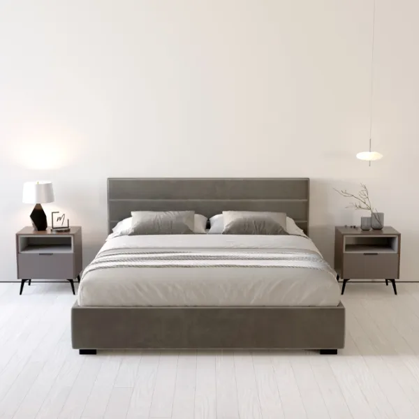 Кровать My-Style my-Amy 120 x 200 см / Фанера / Тёмно-серый photo 7
