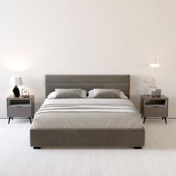 Кровать My-Style my-Amy 120 x 200 см / Фанера / Тёмно-серый photo 7