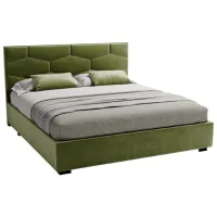 Кровать My-Style my-Leya 140 x 200 см / Фанера / Хаки