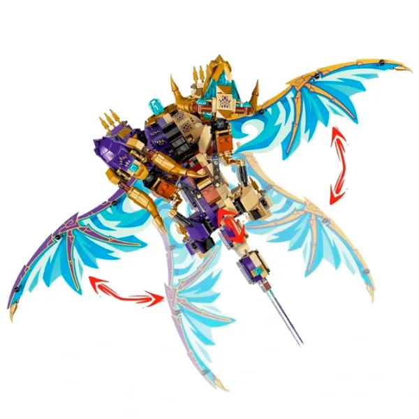 Constructor LEGO Arc Dragon of Focus Clasic/ Multicolor photo 8