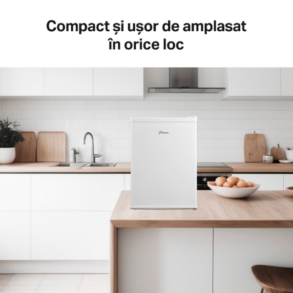 Frigider Starcrest SF-660WHT cu congelator sus 66 l / 63 cm / White photo 5
