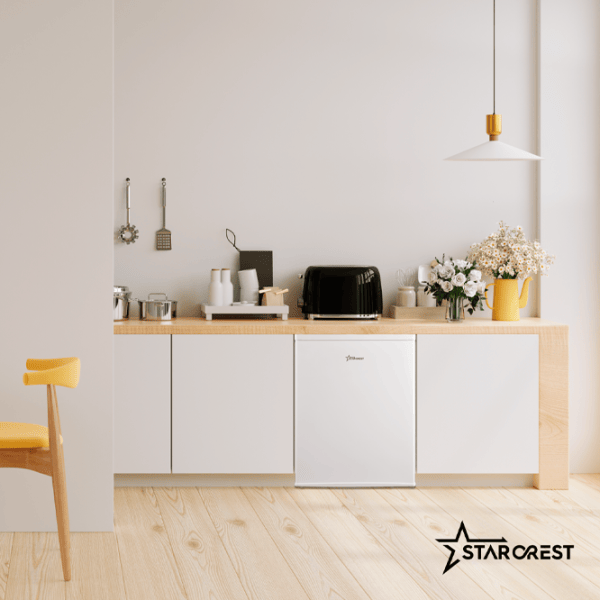 Frigider Starcrest SF-660WHT cu congelator sus 66 l / 63 cm / White photo 6