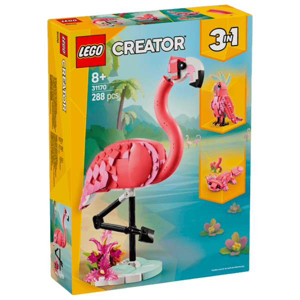 Constructor LEGO Flamingo  Clasic/ Pink photo 1