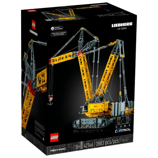 Constructor cu telecomandă LEGO Liebherr LR 13000 Clasic/ Yellow photo 1