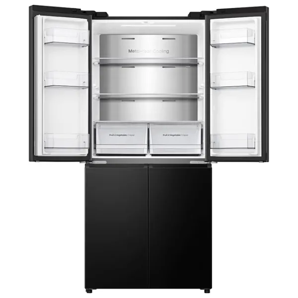 Frigider Hisense RQ5P470SALE cu congelator jos 483 l / 178.5 cm / Black photo 6