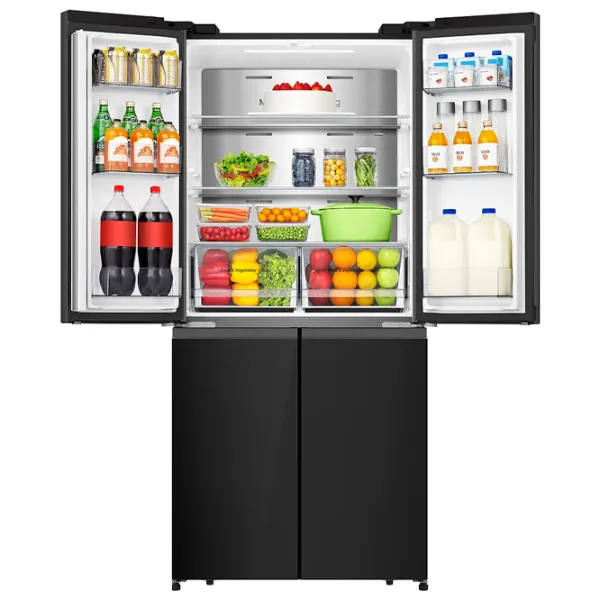 Frigider Hisense RQ5P470SALE cu congelator jos 483 l / 178.5 cm / Black photo 7