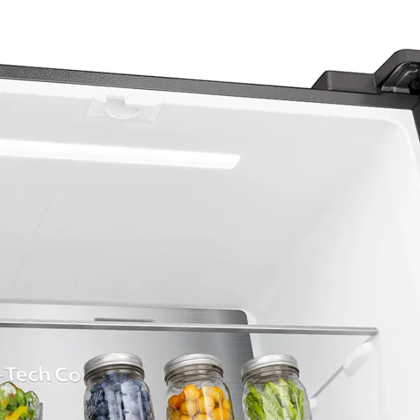 Frigider Hisense RQ5P470SALE cu congelator jos 483 l / 178.5 cm / Black photo 9
