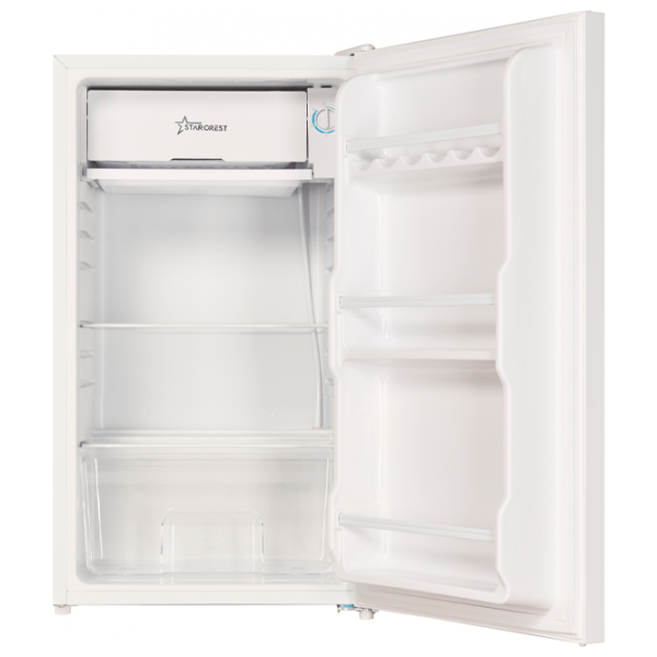 Frigider Starcrest SF-91GLS-WHE cu congelator sus 91 l / 83 cm / White Glass photo 2
