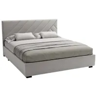 Кровать My-Style my-Mary 200 x 200 см / Фанера / Серый