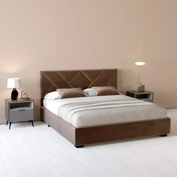 Кровать My-Style my-Iris 160 x 200 см / Фанера / Тёмно-коричневый photo 3 Кровать My-Style my-Iris 160 x 200 см / Фанера / Тёмно-коричневый photo 3