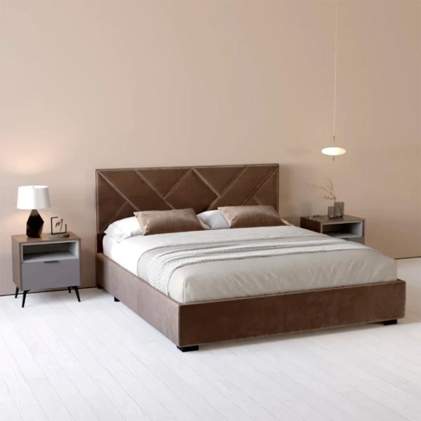 Кровать My-Style my-Iris 160 x 200 см / Фанера / Тёмно-коричневый photo 3 Кровать My-Style my-Iris 160 x 200 см / Фанера / Тёмно-коричневый photo 3