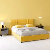 Кровать My-Style my-Rita 180 x 200 см / Фанера / Желтый photo 5
