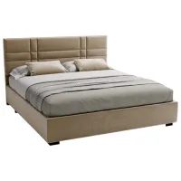 Кровать My-Style my-Rita 200 x 200 см / Фанера / Капучино