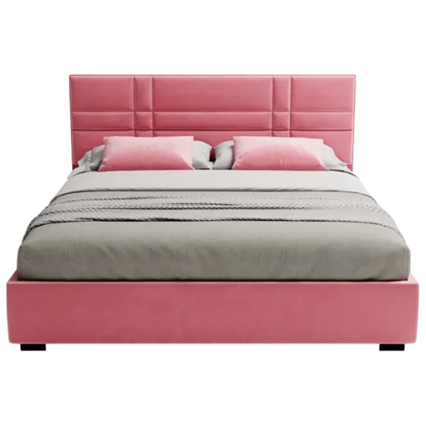 Кровать My-Style my-Rita 200 x 200 см / Фанера / Розовый photo 3