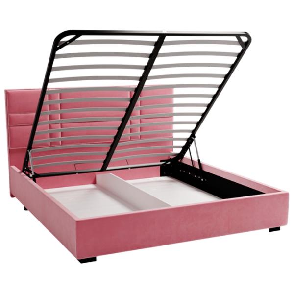 Кровать My-Style my-Rita 200 x 200 см / Фанера / Розовый photo 4