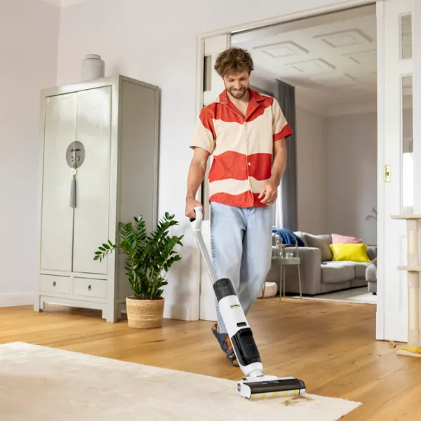 Mop electric KARCHER FCV 2 Natural N 160 W / Black White photo 5 Mop electric KARCHER FCV 2 Natural N 160 W / Black White photo 5