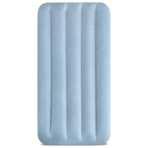 Saltea gonflabilă Intex Dura Beam Comfort Velur / Gray Blue  photo 3