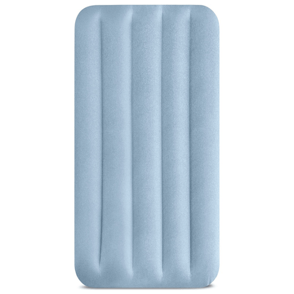 Saltea gonflabilă Intex Dura Beam Comfort Velur / Gray Blue  photo 3