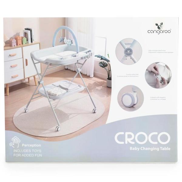 Пеленальный столик Moni Croco MT.226428 Унисекс / 0+ / Серый photo 7 Пеленальный столик Moni Croco MT.226428 Унисекс / 0+ / Серый photo 7
