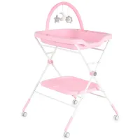 Пеленальный столик Moni Croco MT.226429 Унисекс / 0+ / Розовый