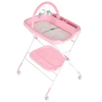 Masă de înfăşat Moni Croco MT.226429 Unisex / 0+ / Pink photo 4