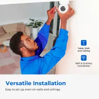 Камера видеонаблюдения IMILAB Home Security C22 Проводная/ Черный photo 11