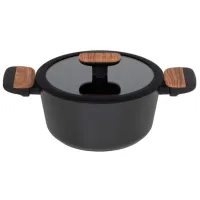 Cratiță Resto Pot with lid 2.6l Aluminiu / Black
