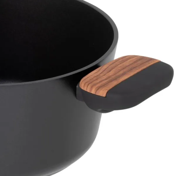 Кастрюля Resto Pot with lid 2.6л Алюминий / Черный photo 5