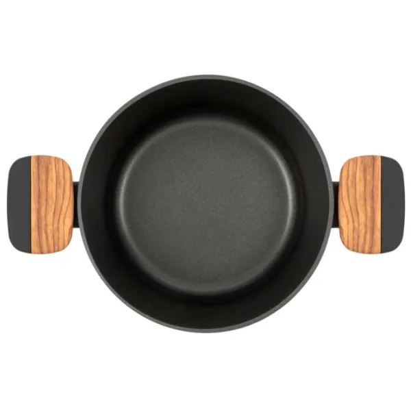 Кастрюля Resto Pot with lid 2.6л Алюминий / Черный photo 8