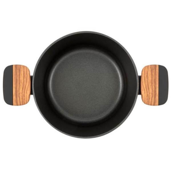 Кастрюля Resto Pot with lid 2.6л Алюминий / Черный photo 8