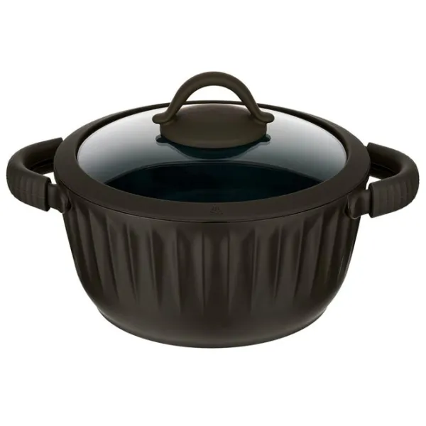 Кастрюля Resto Pot with lid 2.6л Алюминий / Черный photo 2
