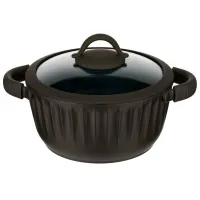 Кастрюля Resto Pot with lid 2.6л Алюминий / Черный photo 2