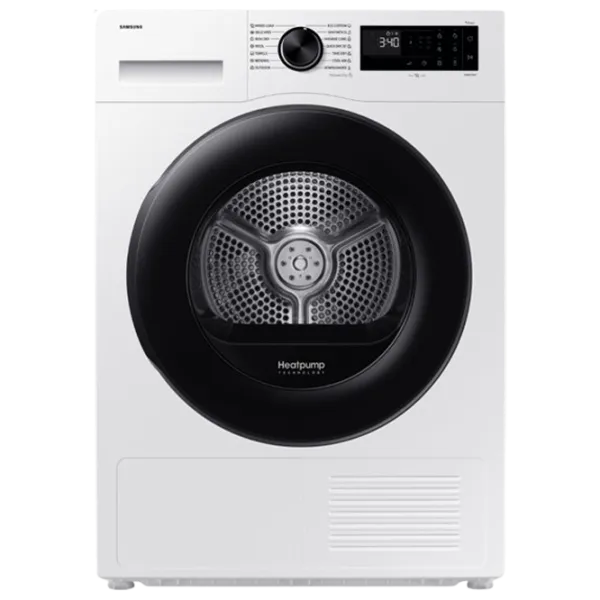 Mașină de uscat rufe Samsung DV90DG52A0AELE 9 kg/ White photo 1