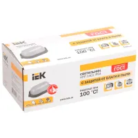 Plafonieră IEK LNPP0-1201-1-100-K02 / Aluminiu photo 2