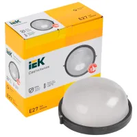 Plafonieră IEK LNPP0-1101-1-100-K02 / Aluminiu photo 3