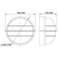 Plafonieră Trio LNPP0-1306-1-060-K01 / Aluminiu photo 2