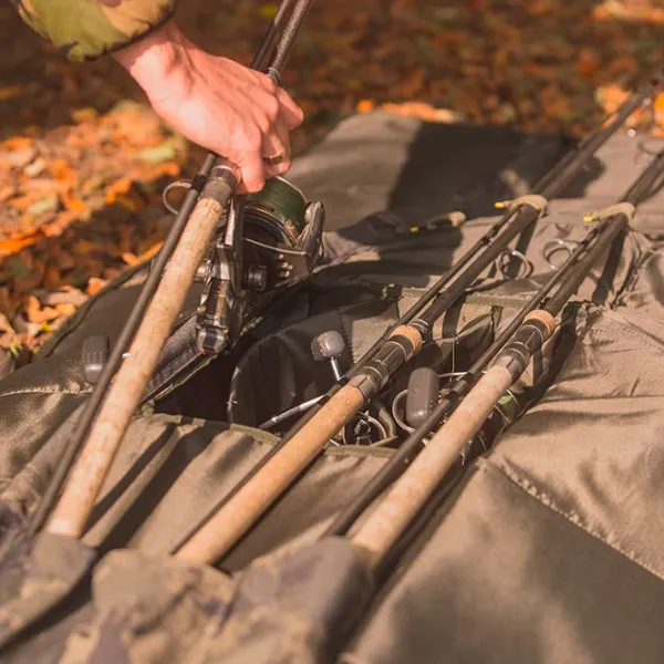 husă pentru undițe Solar Rod Undercover Camo Rod Holdall 12ft Poliester photo 5