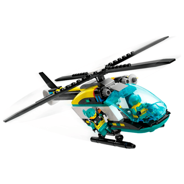 Constructor LEGO Emergency Rescue Helicopter Figuri/ Multicolor photo 4 Constructor LEGO Emergency Rescue Helicopter Figuri/ Multicolor photo 4
