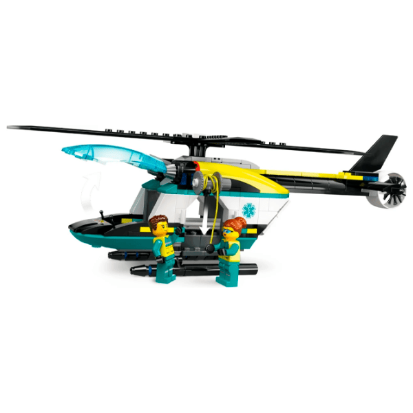 Constructor LEGO Emergency Rescue Helicopter Figuri/ Multicolor photo 5 Constructor LEGO Emergency Rescue Helicopter Figuri/ Multicolor photo 5