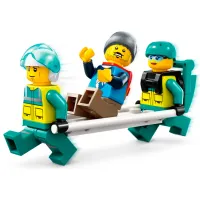 Constructor LEGO Emergency Rescue Helicopter Figuri/ Multicolor photo 6
