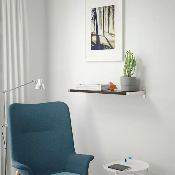 Raft Ikea Bergshult/Granhult PAL / Negru-maro photo 3