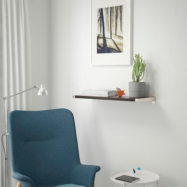 Raft Ikea Bergshult/Granhult PAL / Negru-maro photo 3