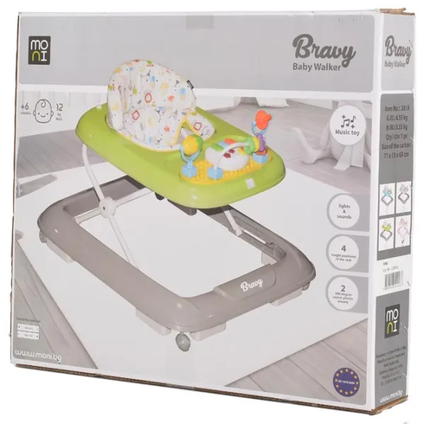 Ходунки Moni Bravy (MT.226446) / Зеленый photo 6 Ходунки Moni Bravy (MT.226446) / Зеленый photo 6