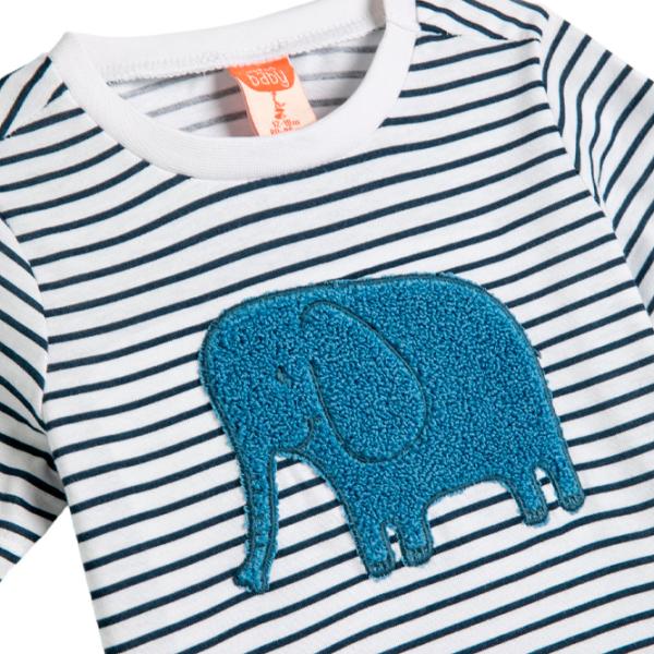 Tricou pentru băieți Koton 4SMB10010TK 104 / Blue photo 3