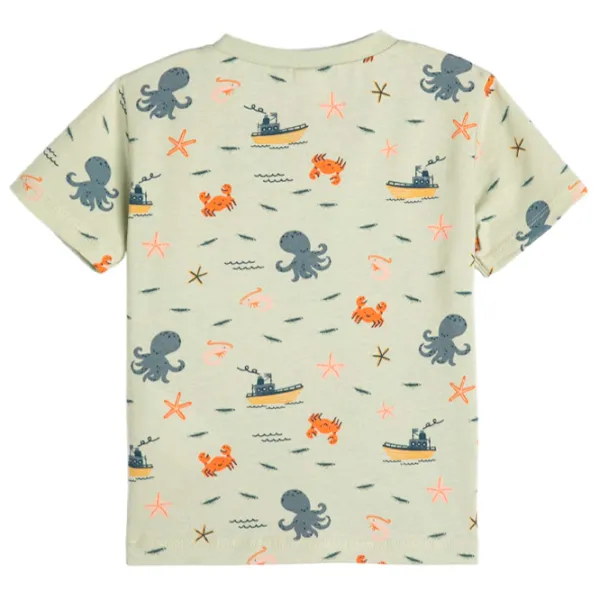 Tricou pentru băieți Koton 4SMB10080TK 104 / Green photo 2 Tricou pentru băieți Koton 4SMB10080TK 104 / Green photo 2