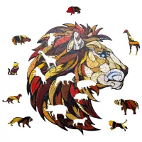 Пазл 2D Ewa Toys Lion L 14+/ Количество деталей: 490 photo 3