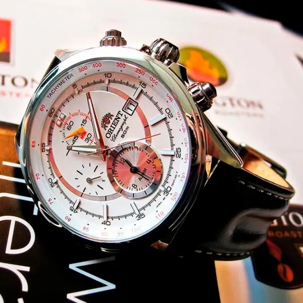 Наручные часы для мужчин Orient FTD0T004W0 Кварцевый / 42 мм photo 3 Наручные часы для мужчин Orient FTD0T004W0 Кварцевый / 42 мм photo 3