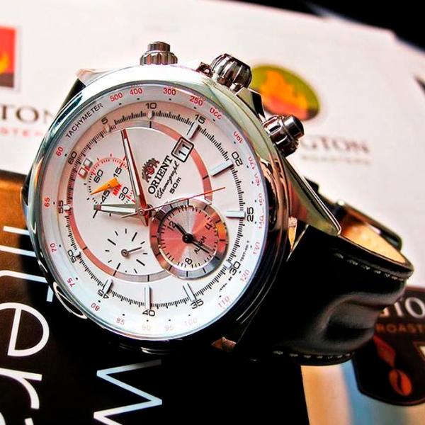 Наручные часы для мужчин Orient FTD0T004W0 Кварцевый / 42 мм photo 3 Наручные часы для мужчин Orient FTD0T004W0 Кварцевый / 42 мм photo 3