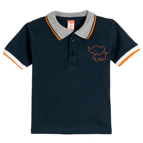 Tricou pentru băieți Koton 4SMB10039TK 86 / Navy photo 1
